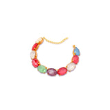 Multicolor crysta bracelet