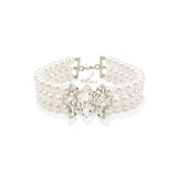 SILDARE-Jewelry-white-silver-crystal-pearl-bridal-wedding-bridesmaid-choker-necklace-statement-fashion-classic