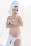 White-baroque-pearls-swrovski-crystals-statement-24k-gold-plated-necklace-SILDAREjewelry