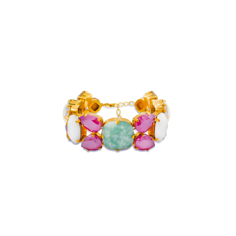 Swarovski-crystal-24k-gold-plated-fashion-wedding-bridal-bracelet-SILDAREjewelry