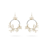 PEARL HOOP EARRINGS
