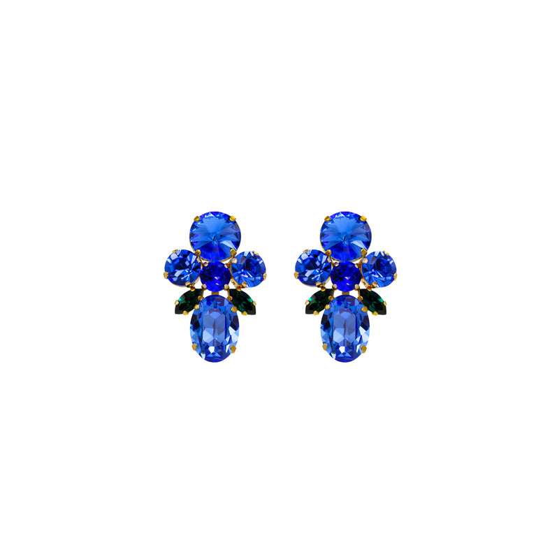 SILDARE-jewelry-blue-crystal-gold-plated-earrings