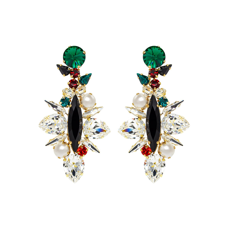 SILDARE-jewelry-colorful-elegant-diamond-austrian-crystal-gold-plated-big-earrings-wedding-bridal-ootd-handmade-dolcegabbana