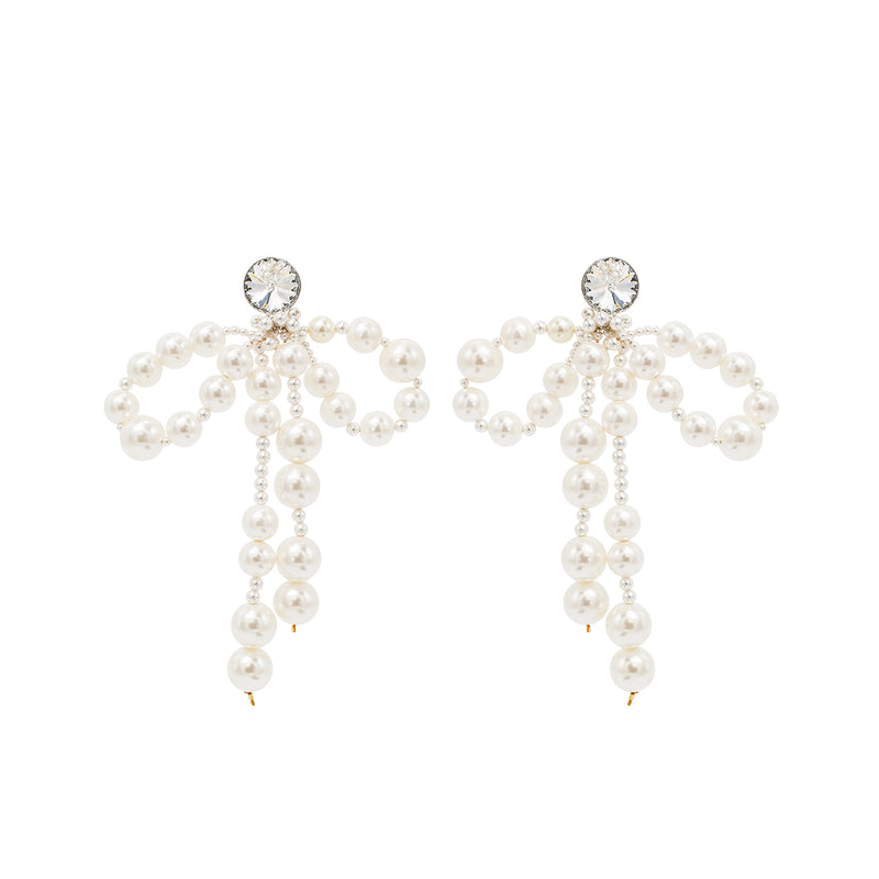 SILDARE-jewelry-elegant-white-pearl-crystal-elegant-earrings-wedding-bridal