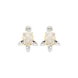 SILDARE-jewelry-flower-white-pearl-crystal-flower-elegant-earrings-wedding-bridal