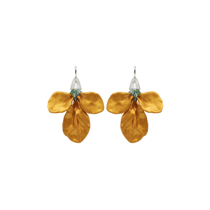 SILDARE-jewelry-gold-flower-crystal-silver-earrings