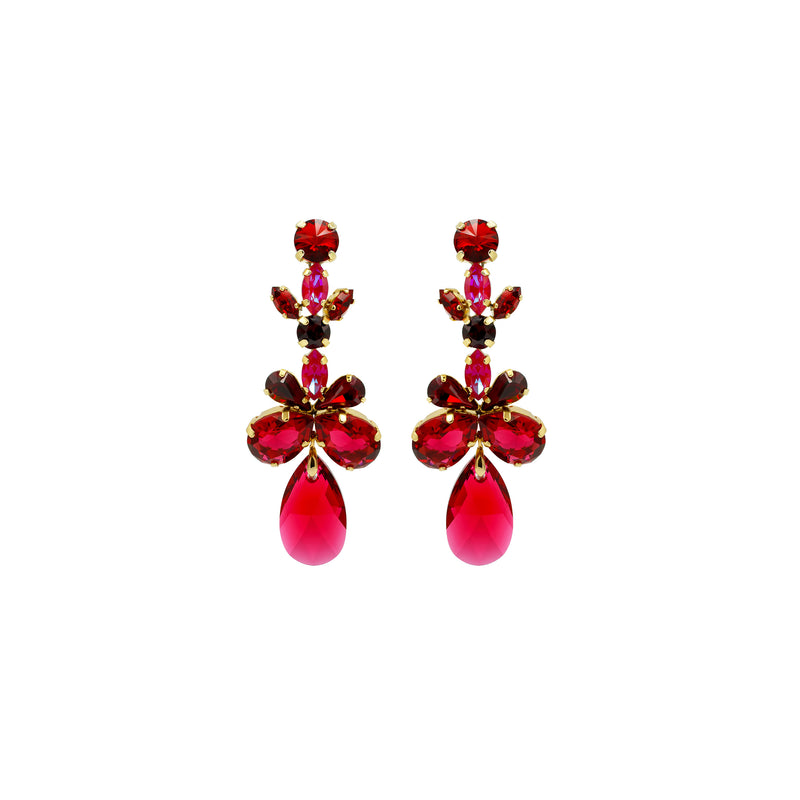 Handcrafted NOIRE de SILDARE Jewelry earrings with luminous sculptural design