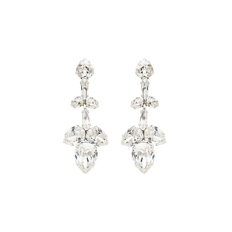 SILDARE-jewelry-white-crystal-long-silver-earrings