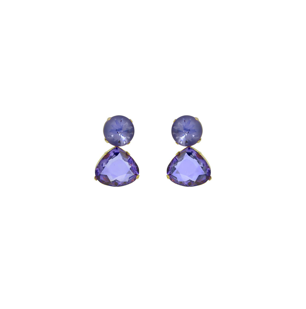 SILDAREjewelry-tanzanite-Swarovski-crystal-gold-plated-earrings