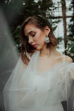 Luxury sterling‑silver crystal drop earrings with high‑precision Austrian crystals and natural hematite gemstone — perfect for weddings, evening events, bridal elegance, and refined classic old‑money style; handcrafted one‑of‑a‑kind jewelry by SILDARE Jewelry
