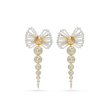 PEARL BUTTERFLY EARRINGS