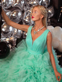 Diamond clear Luxury crystal gold‑plated statement necklace with Austrian crystals — perfect for weddings, evening events, bridal elegance, and refined classic old‑money style; handcrafted one‑of‑a‑kind jewelry by SILDARE Jewelry