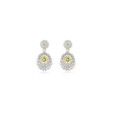 ZIRCON SILVER EARRINGS