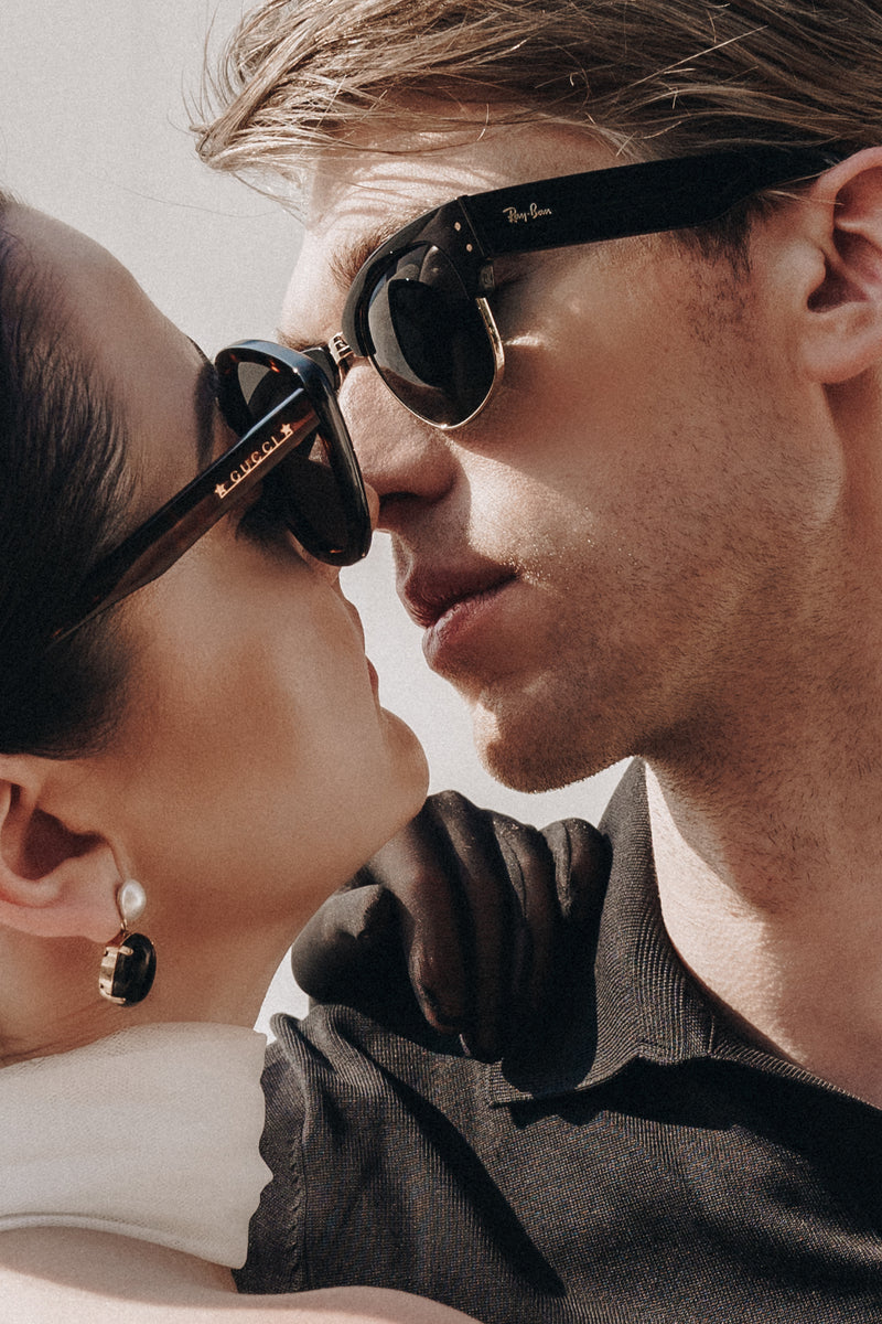 White Austrian pearls, Black Onyx gemstone, 24k gold plated earrings SILDARE jewelry