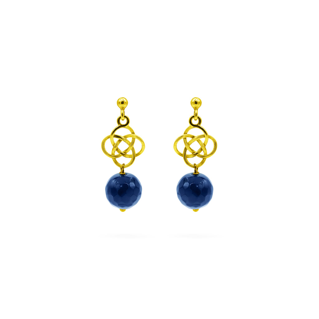 Blue Agate earrings