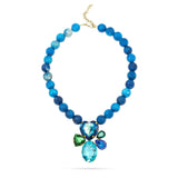 Blue Agate necklace