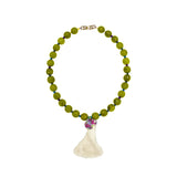 Agate, Quartz, Turquoise gemstone, Swarovski crystals, Coral gemstone, 24k gold plated necklace  
