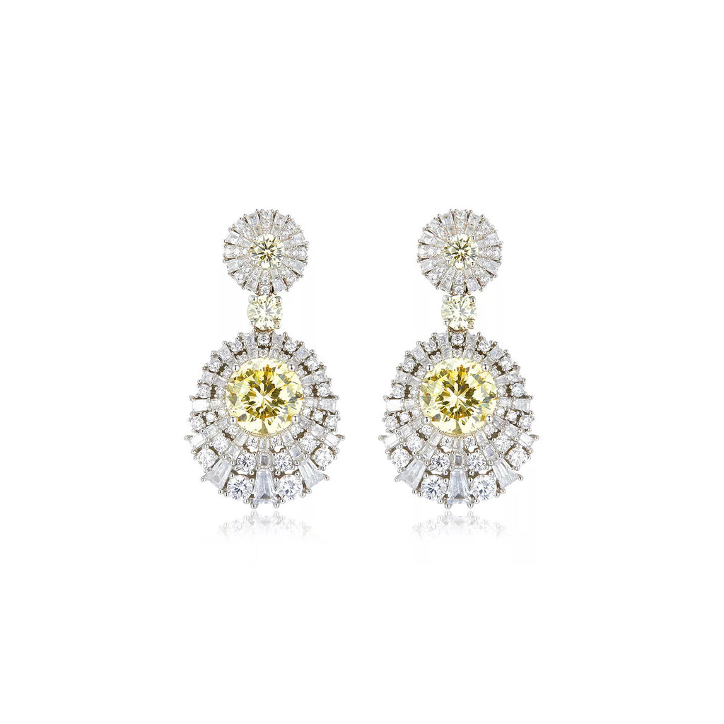 SILDARE-jewelry-zirconia-silver-luxury-diamond-cut-statement-weddinh-bride-earrings