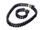 Luxury gold‑tone baroque black pearl HÉRITAGE necklace with soft sculptural contours and luminous dark pearls — quiet radiance, modern artistic elegance, intimate poetic presence; perfect for refined occasions, evening looks, gallery events, and elevated daytime style; handcrafted one‑of‑a‑kind jewelry by SILDARE Jewelry