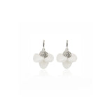 White Magnolia earrings